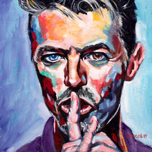 "Bowei  'Star Man'" by Sergio Mariscal, Acrylic on Canvas