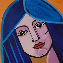 "Muse 1" by Sergio Mariscal, Acrylic on Canvas
