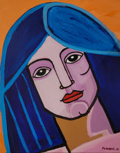 "Muse 1" by Sergio Mariscal, Acrylic on Canvas