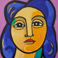 "Muse II" by Sergio Mariscal, Acrylic on Canvas