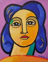 "Muse II" by Sergio Mariscal, Acrylic on Canvas