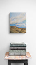 "Clouds Over the Mountains" by Cecilia Kelleher, Acrylic on Canvas