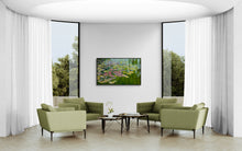 "Water Lillies 2.0" by Al Esquerra, Acrylic on Canvas