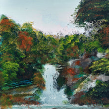 "Gushing Charm" by Sunil Joishy, Acrylic on Canvas
