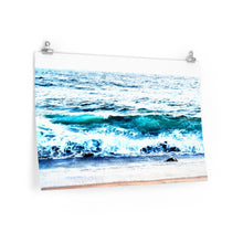 Ocean wave Beach Premium Matte horizontal posters