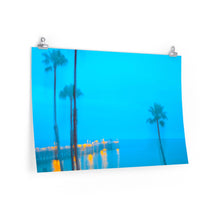 San Clemente Pier "Dusk" Premium Matte horizontal Paper