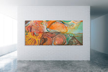 "A Magic Carpet Ride" By Tina Cantelmi, Acrylic on Canvas