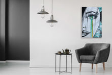 “Bleeding Color” By Lisa Maree, Oil on Canvas