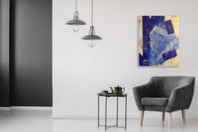 "Viewed 3x, Pulled Apart, and Rejoined" By Christina Harrast, Acrylic on Canvas