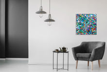 “Souls of Celebration” By Alexandra Romano, Acrylic on Wood