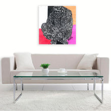 “The thinking man” By Ritu Dhillon, Mixed Media on Art Paper