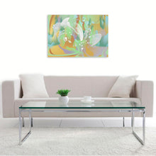 “Abstract Lilly” by Irina Vladau, Digital Art and Original Print on Canvas