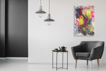 "The Portrait" By Kristina Oliver, Acrylic/Resin on Canvas