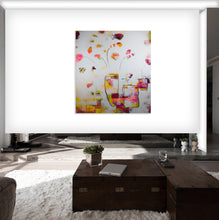 "Sunrise” By Trudy Norris, Mixed Media on Canvas