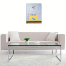 "Old Sign on Washington Beach" By Irina Chelyapov, Mixed Media on Canvas