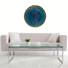 “Intention Wheel Patina” By Laura Anderson, Liquid Metal & Patina