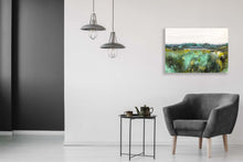 "Thougths of Silver River" By Sallie Otenasek, Acrylic on Wood