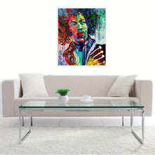 “Jimi“ By Chaya De Silva, Acrylic on Canvas