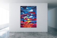 “New York, New York” By Dogan Dogan, Mixed Media and Oil on Canvas