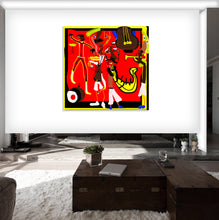 "THE CROUD WENT WILD!" By Eran Shookroon, Archival pigment Print on Canvas
