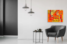 "Urban Renewal" By Karen Stein, Mixed Media on Canvas