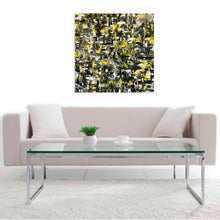 ‘Yellow Traffic” By Olga Chajmova, Acrylic and Varnish on Canvas