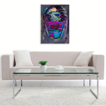 "Thumbprint” By Jennifer L. Gray, Phillip Johnson, Digital Print With Mixed Media