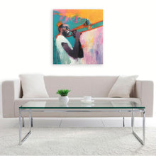 “Trombone Shorty” By Nick Stamas, Oil on Canvas