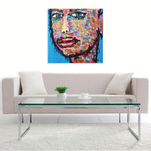 ”Troubled Mind” By Fredrik Bulow, Acrylic on Canvas
