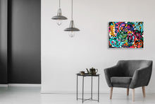 “Confetti” By Karen Stein, Acrylic on Canvas