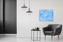 “Blue” By Judit Escayola, Mixed Media on Canvas