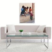 "New Kid on the Block" By Joseph Grenn, Oil on Canvas