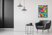 “Life in Color” By Georgina Pillai, Acrylic on Canvas