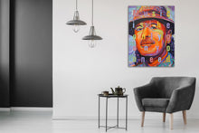 Carlos- Music is the Only Gun You Need by Charles Bongers, Acrylic on Canvas