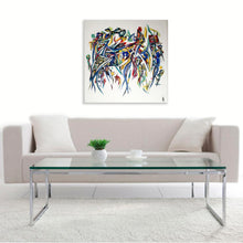 “The Gathering” By Stevie Parker, Acrylic on Canvas