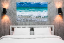 “Azure Splash” By Joy Garafola, Photography on Wrapped Canvas