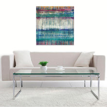 “Midnight Ruin” By Stephanie Levin, Mixed Media on Canvas