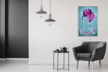 “Sister Two”  By Dominoe Gregor, Mixed Media on Canvas