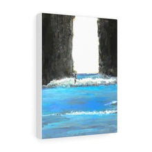 Laguna Cove Surfer Stretched Canvas