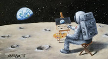 "Painting Outside" By Jason Marsh, Oil on Canvas