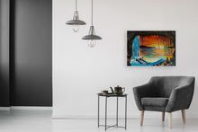“Sharksmouth Cave” By Dan Arcoleo, Acrylic on Canvas