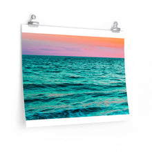 COLOR Ocean Premium Matte horizontal posters