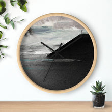 Surfer at Dusk Wall clock