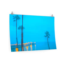 San Clemente Pier "Dusk" Premium Matte horizontal Paper