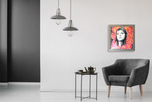 “Jessica l” By Bettina Newbery, Portrait on Silk