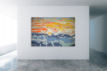 "6:30 p.m."By Gloriana Sandoval, Mixed Media on Wood Panel
