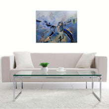 “The Power” By Adi Zur, Mixed media & Oil on Board