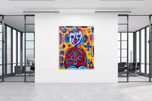 “Little Buddha” By Maxime Stamati, Acrylic on Canvas