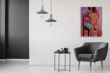 “Nude” By Liliian Llanosm Oil on Canvas