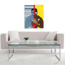“The Beast in Him” By Kate Zokh, Acrylic on Canvas 